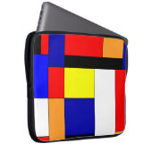 Mondrian #9 laptopschutzhülle (Vorne Rechts)