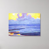 Mondrian - Am Meer, beliebtes Kunstwerk Leinwanddruck (Vorderseite)