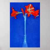MONDRIAN Amaryllis Lilly Piet Mondrian Poster (Vorne)