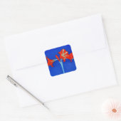 Mondrian Amaryllis Stickers (Umschlag)
