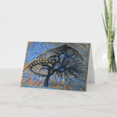 Mondrian - Apple Tree, pointillistische Version, Karte (Vorderseite)