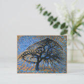 Mondrian - Apple Tree, pointillistische Version, Postkarte (Stehend Vorderseite)
