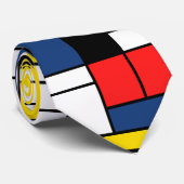 Mondrian Art-Krawatte - graben Sie sie! Krawatte (Gerollt)