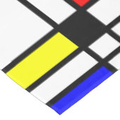 Mondrian Art Modern Abstrakt Tischdecke (Schrägansicht)