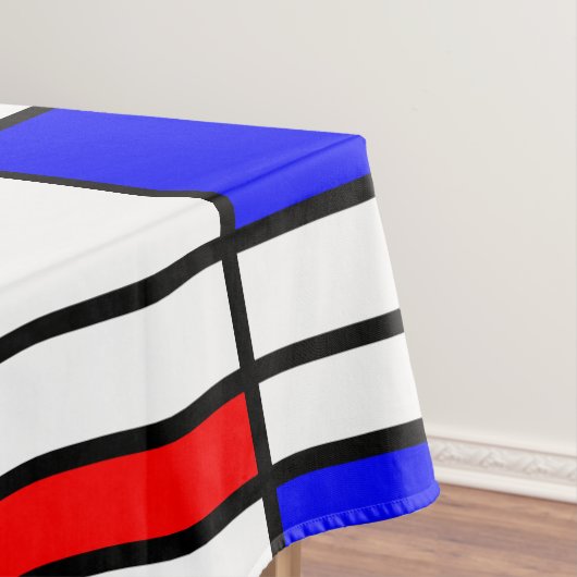 Mondrian Art Modern Abstrakt Tischdecke (Beispiel)
