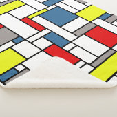 Mondrian Artentwurf Sherpadecke (3/4)