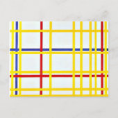 Mondrian Artwork, New York City I Postkarte (Vorderseite)