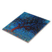 Mondrian - Avond (Abend), Roter Baum, Fliese (Seite)