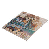 Mondrian - Bauernhof bei Duivendrecht, Fliese (Seite)