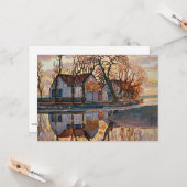 Mondrian - Bauernhof bei Duivendrecht Karte (Vorderseite/Rückseite Beispiel)