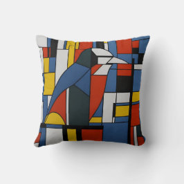 mondrian birds kissen