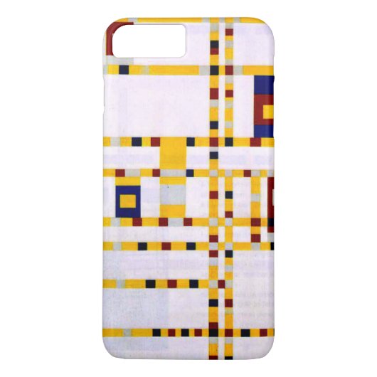 Mondrian - Broadway Boogie Woogie Case-Mate iPhone Hülle (Rückseite)