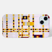 Mondrian - Broadway Boogie Woogie Case-Mate iPhone Hülle (Rückseite (Horizontal))