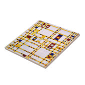 Mondrian - Broadway Boogie Woogie Fliese (Seite)