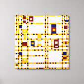 Mondrian - Broadway Boogie Woogie Leinwanddruck (Vorderseite)