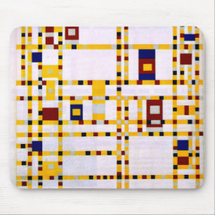 Mondrian - Broadway Boogie Woogie Mousepad