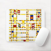 Mondrian Broadway Boogie Woogie Mousepad (Mit Mouse)