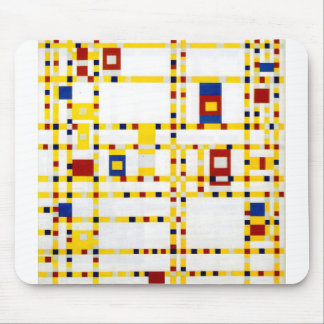 Mondrian Broadway Boogie Woogie Mousepad