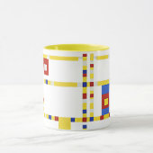 Mondrian - Broadway Boogie Woogie Tasse (Zentrum)
