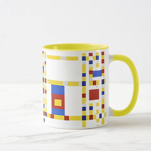 Mondrian - Broadway Boogie Woogie Tasse (Rechts)