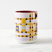 Mondrian - Broadway Boogie Woogie Tasse (Zentrum)
