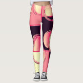 Mondrian & Bubbles Leggings (Vorderseite)