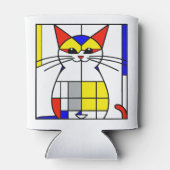 Mondrian Cat Dosenkühler (Rückseite)