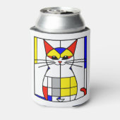 Mondrian Cat Dosenkühler (Kanne Rückseite)