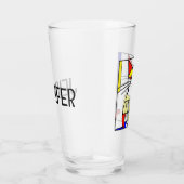 Mondrian Cat Glas (Rechts)