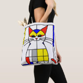 Mondrian Cat Tasche (Von Nahem)