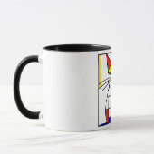 Mondrian Cat Tasse (Links)