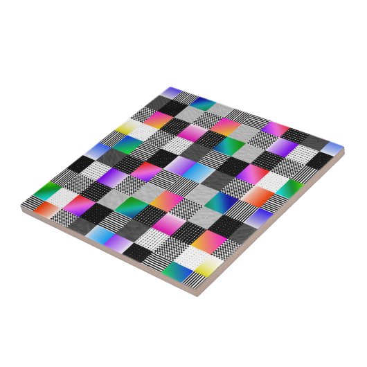 Mondrian Couturen Fliese (Seite)