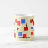 Mondrian Dancing Cubes Kaffeetasse (Mittel)