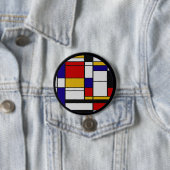 Mondrian De Stijl Button (Beispiel)