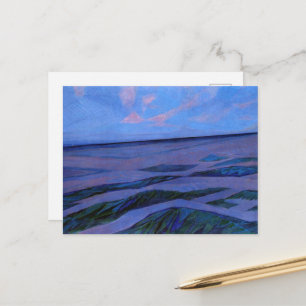 Mondrian - Dünenlandschaft Postkarte