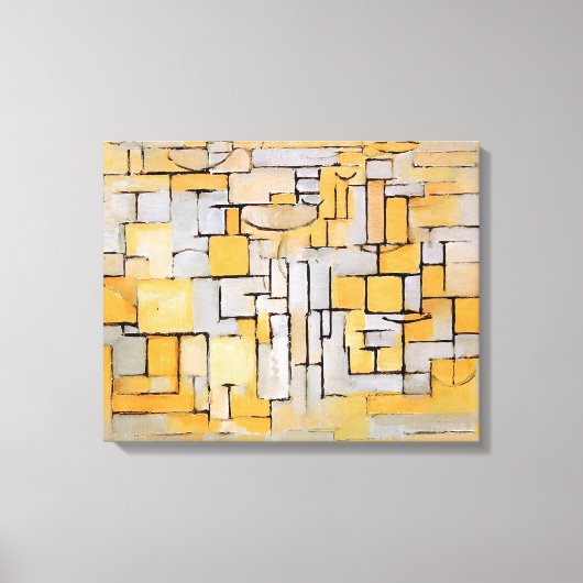 MONDRIAN - Gemälde Nr. II Comp. XV Comp. 4 - 1913 Leinwanddruck (Vorderseite)