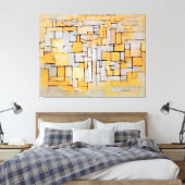 MONDRIAN - Gemälde Nr. II Comp. XV Comp. 4 - 1913 Leinwanddruck (Insitu (Schlafzimmer))