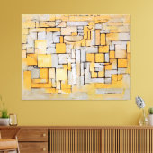 MONDRIAN - Gemälde Nr. II Comp. XV Comp. 4 - 1913 Leinwanddruck (Insitu (Wohnzimmer))