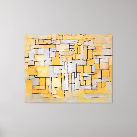 MONDRIAN - Gemälde Nr. II Comp. XV Comp. 4 - 1913 Leinwanddruck (Vorderseite)