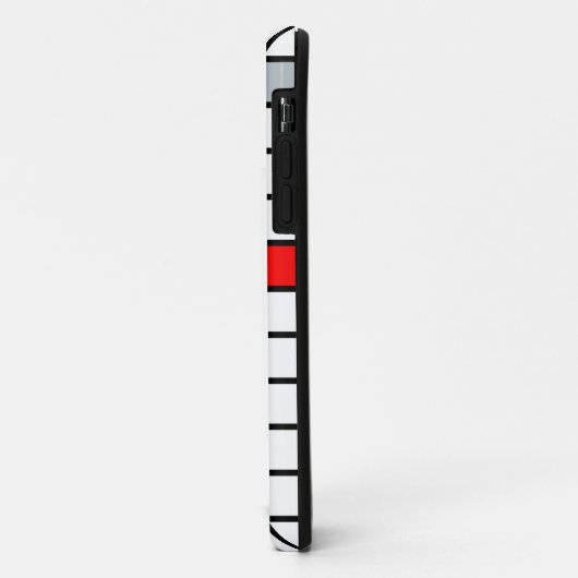 Mondrian Geometric Minimalistisch Comopsition Mode Case-Mate iPhone Hülle (Hinten/Links)