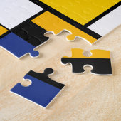 Mondrian Geometric Minimalistisch Comopsition Mode Puzzle (Seite)