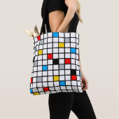 Mondrian Geometric Minimalistisch Comopsition Mode Tasche (Von Nahem)