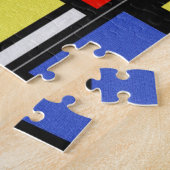 Mondrian Geometrie Puzzle (Seite)