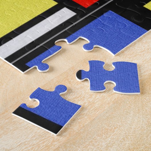 Mondrian Geometrie Puzzle (Seite)
