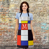 Mondrian Geometrisch Schürze