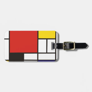Mondrian Gepäckanhänger