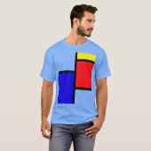 Mondrian-Geschenk Freund Vintage T-Shirt (Vorne ganz)