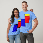 Mondrian-Geschenk Freund Vintage T-Shirt (Unisex)
