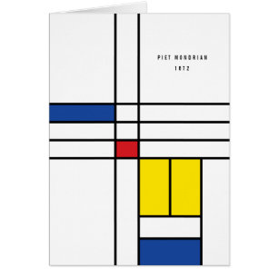 Mondrian II Minimalistisch De Stijl Modernes Art D