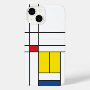 Mondrian II Minimalistisch De Stijl Modernes Art D Case-Mate iPhone Hülle